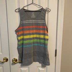 Men’s rainbow tank (medium)